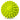 A spiky massage ball rolls in a white environment.