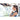 Woman Exercises with Dumbbell on Bridge Sidewalk During Daylight