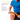 A person uses a massage roller on their thigh amidst a fitness environment.
