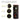 Black massage roller with textured surface designed to mirror finger tips and palm for deep tissue.